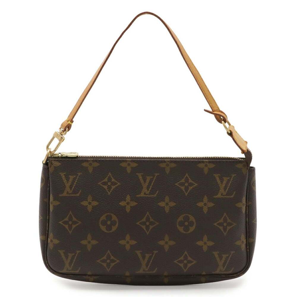 LOUIS VUITTON Brown Monogram Pochette Pouch - Picture 2 of 9
